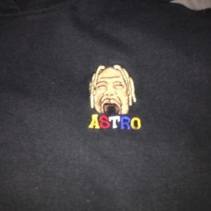 Astroworld small logo hoodie